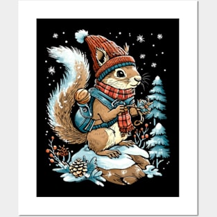 Squirrel Adventurer Posters and Art